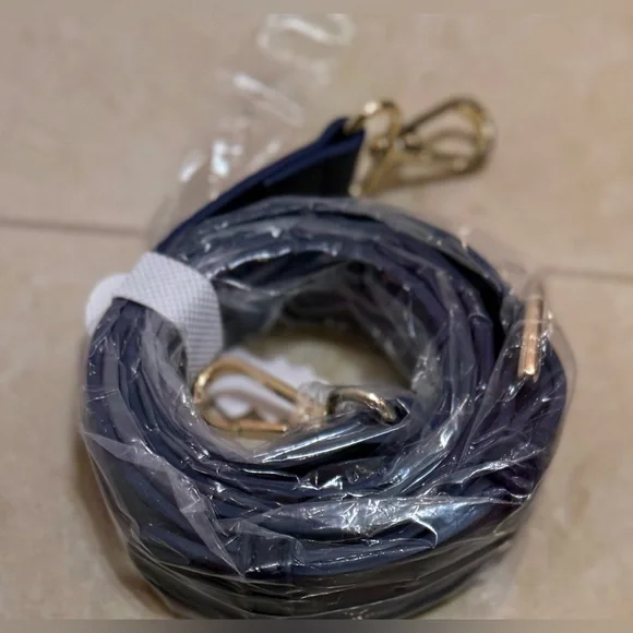 Valentino Navy Quilted Tote Bag by Mario Valentino Crossbody & Handbag New